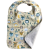 bavoir eponge bambou coton animaux sioux