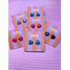 bo puce coeur dune multicolore