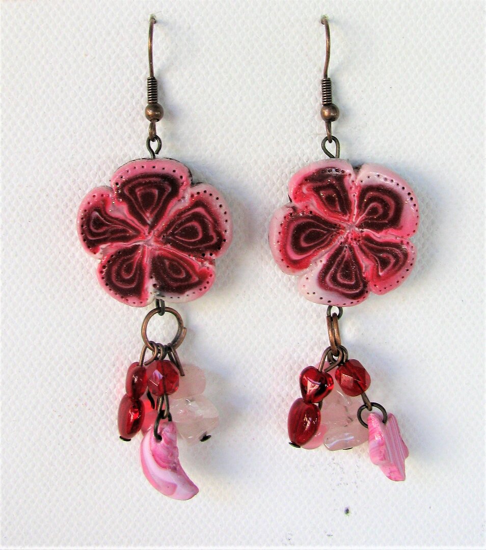 Boucles D'oreilles Fantaisie - Modèle N608 - Occasion