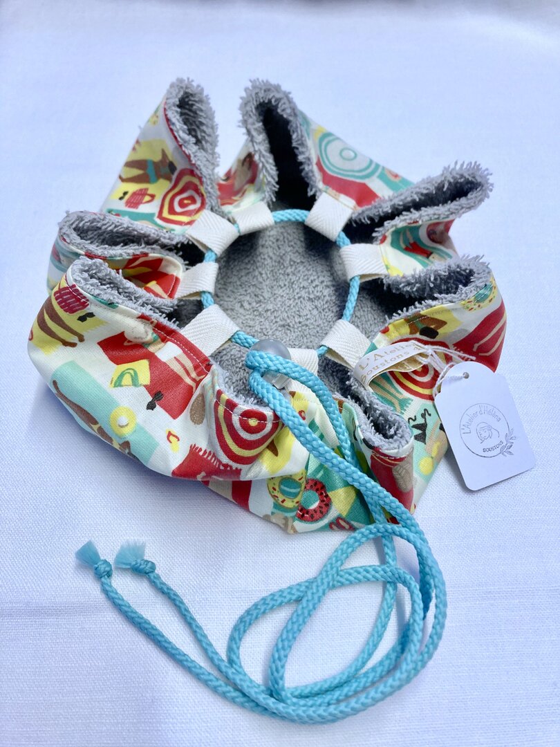 Lot De 4 Seaux De Sable En Fer Blanc – Colorés, Avec Anse En Bois, Pour Plage Et Neige