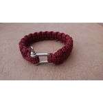 bracelet survie rouge inox (3)