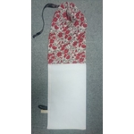 sac pain baguette fleur rouge gris coton oekotex (2)