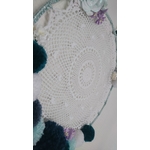 deco crochet vert deau