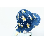 bob chapeau réversible coton enfant bébé animaux pirates bateaux bleu blanc (2)