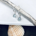 boucles oreilles argent sterling 925 et pierre aiguemarine goutte (2)