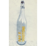 bouteille verre bouchon avec inscription eau de soustons  jaune (2)