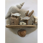 deco bois flotté poissons fonds marins océan