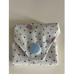 mini protege slip lavable pois oiseaux