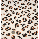 gaze léopard beige