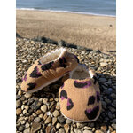 chausson bébé reversible gaze coton leopard bambou laine (2)