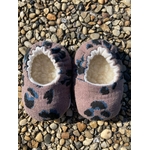 chausson bébé reversible gaze coton leopard bambou laine (2)