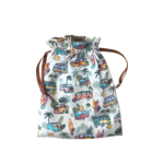 sac maillot interieur lin enduit van beige surf