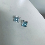 boucles oreilles topaze bleue argent artisanal creatrice (3)