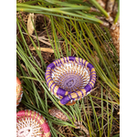 corbeille mini aiguille pin tressée landes violet2