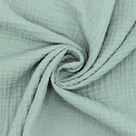 tissu-double-gaze-de-coton-vert-de-gris