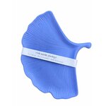 vide poche feuille ginkgo jesmonite bleu