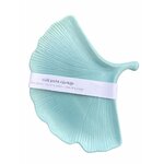 vide poche feuille ginkgo jesmonite vert