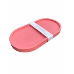 vide poche jesmonite ovale rose