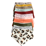 bavoir bandana double gaze