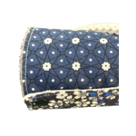 essuie tout 5 feuilles eponge nid abeille mix bleu fleuri(1)