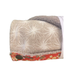 essuie tout 5 feuilles eponge nid abeille mix corail fleuri(3)