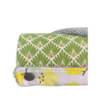 essuie tout 5 feuilles eponge nid abeille mix citrons eventail vert(2)