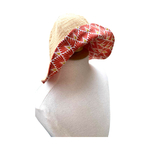 chapeau bob réversible coton camel eventail orange-5