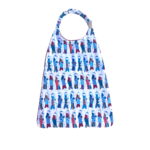 Serviette repas cantine maternelle poissons lanterne rouge