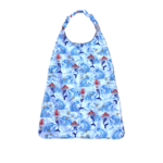 Serviette repas cantine maternelle sirènes blanches