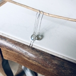 bo chaine argent artisanale labradorite