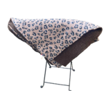 plaid laine mouton pyrénées léopard gaze coton(1)
