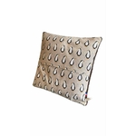 coussin laine pingouins coton