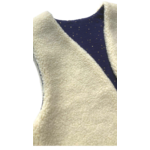 gilet laine pyrénées gaze marine or (2)