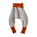 sarouel molleton beige et rouille