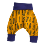 sarouel jersey skate jaune bleu
