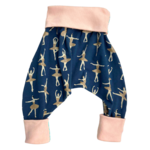 sarouel jersey danseuses bleu rose