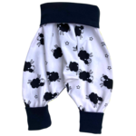 sarouel jersey moutons noir blanc