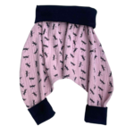 sarouel jersey gaze libellules parme noir(2)