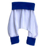 sarouel jersey gaze bleu blanc
