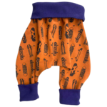 sarouel jersey skate orange bleu