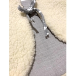 gilet laine berger bebe gris irisé beige