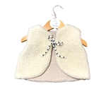gilet laine pyrenees beige bebe