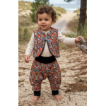 ensemble gilet sarouel graff orange