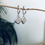 bo mini creole argent pyramide quartz rose (2)