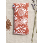 eye pillow coussin relaxation graines lin bio lavande coton artisanal france palme orange