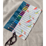 trousse crayons enroulable artisanat local france créatrice oiseaux nomade (2)