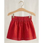 jupe enfant rouge pois blanc elastiquée festayre sud ouest