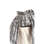 robe bustier papillons créatrice landes france unique jupe longue 2en1