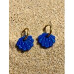 bo coquillage dune bleu blanc adulte
