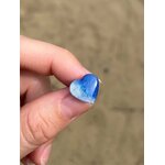 bo puce coeur dune bleu blanc